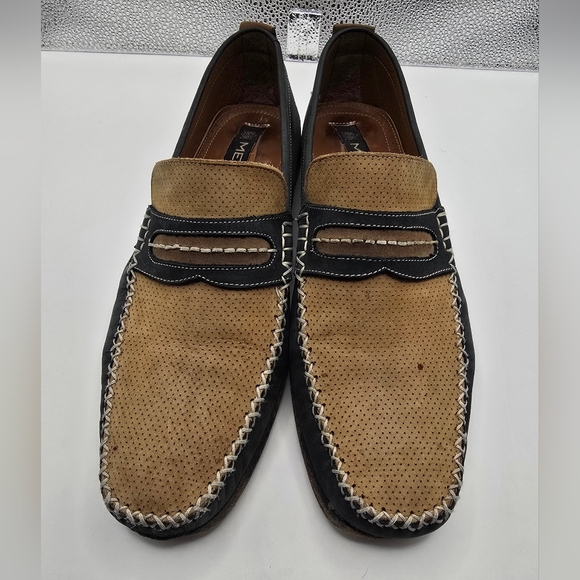 Mezlan Men's Two Toned Venuti Loafers - Picture 2 of 16